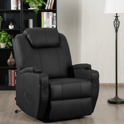 Fauteuil inclinable massant et chauffant