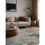 Tapis gris lavable à la machine-792087867