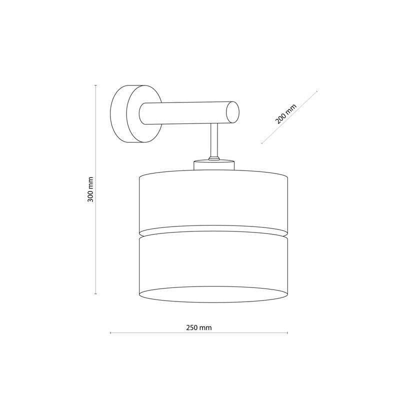 Aindriu Armed Sconce