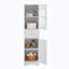 Garde-manger de 63,8 po Rindham, garde-manger, armoire de cuisine haute, armoire de rangement-291034975