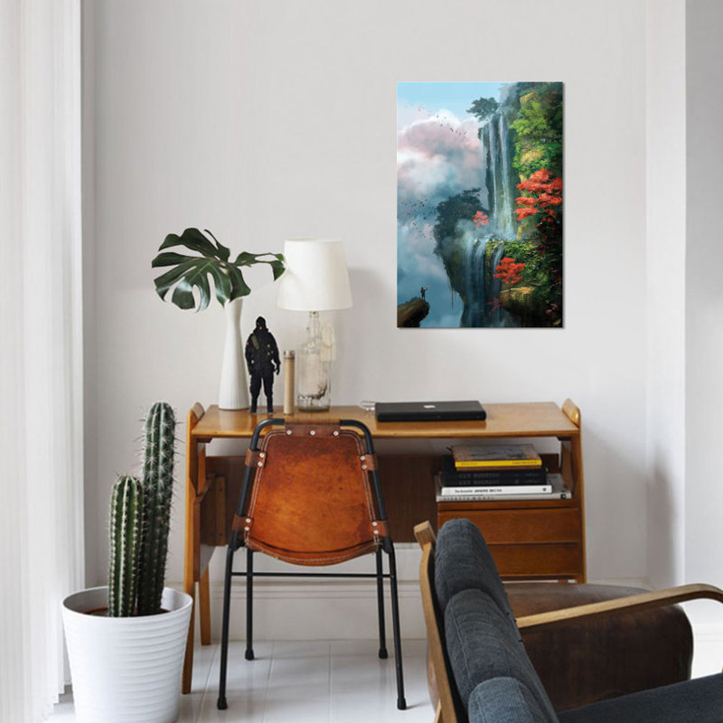 «In The Clouds», impression sur toile, H 26 po x l 18 po x P 1,5 po, Toile tendue, Pas de tapis