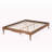 Cerrone Queen bed Frame, French-inspired vintage, Brown 14.78'' H X 63.48'' W X 85.28'' L-1745476536