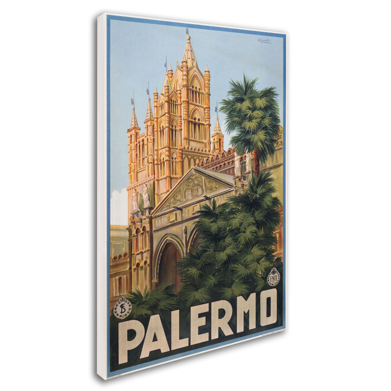 « palermo », publication sur toile tendue, H 19 po x l 12 po x P 2 po