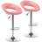 Mells Swivel Upholstered Adjustable Height Counter Stool with Metal Frame,Bar Stools-943551219-959833008