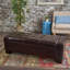Banc de rangement en similicuir Helki-285706701