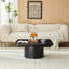 Table basse carrée, design moderne pour le salon, sans assemblage-129894599