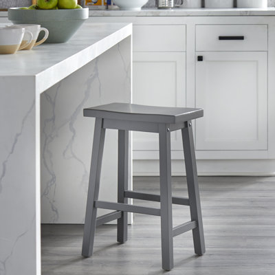 Kirkwood Solid Wood Counter Stool with Solid Wood Frame