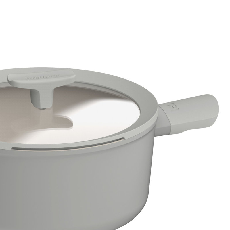 Marmite en céramique antiadhésive BergHOFF Balance, Gris, 4,6 pte