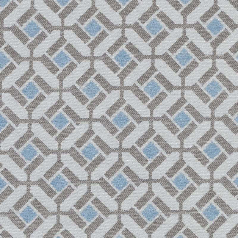 Tobi Fairley Prints & Wovens Bennett Fabric, Nickel