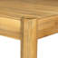 Table de jardin en bois -, conception spacieuse, balcon facile à nettoyer, pouvant accueillir du bois