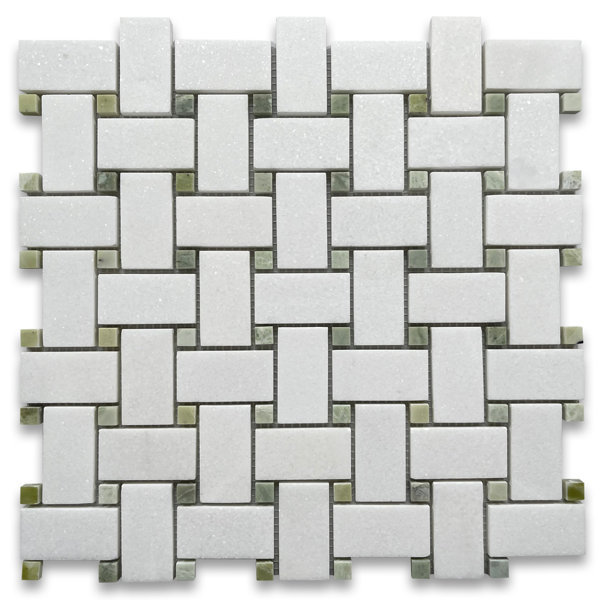 12" x 12" Marble Mosaic Wall & Floor Tile