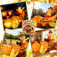 Décoration gonflable de l'Action de grâce de 7 pi