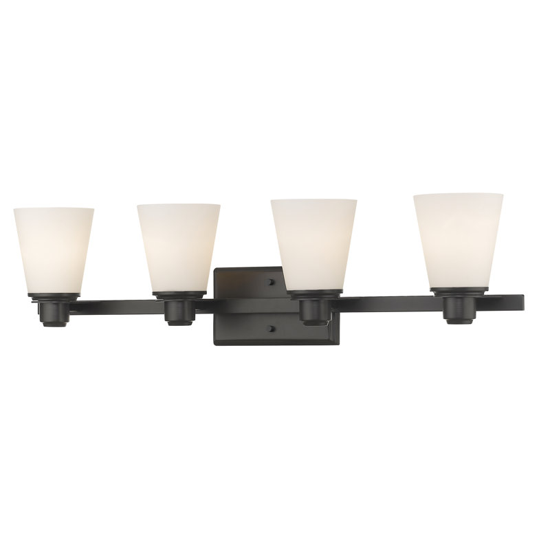 Whelchel 4 - Light Dimmable Vanity Light, Bronze