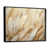 Black Floater Framed