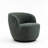 Nen Boucle Swivel Barrel Chair-958135521