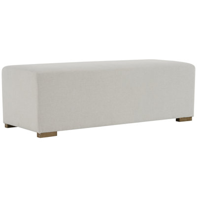 White Long Ottoman Bench, Multi-Use Furniture For Living Room And Bedroom | Gift Idea
