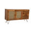 Chetram Rattan Mango 2 Door 3 Drawer Solid Wood Sideboard