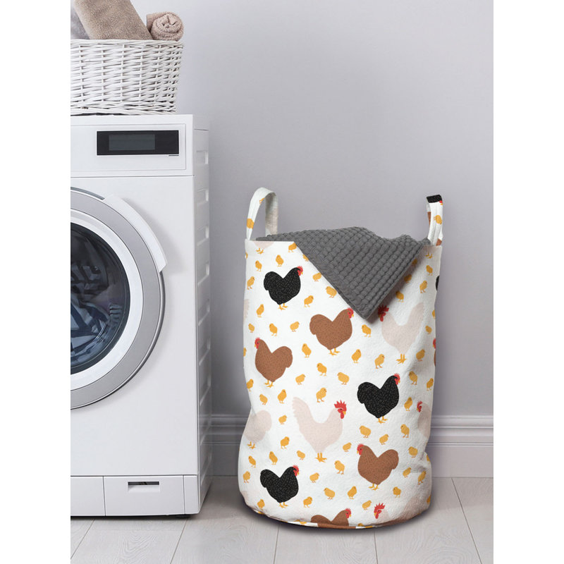 Fabric Laundry Bag with Handles