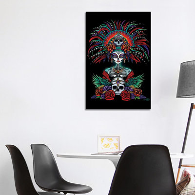 «Beautiful Bones» par Myka Jelina - peinture sur toile tendue
