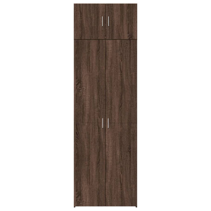 Keels 80cm Sideboard, Sonoma Oak, 225cm H x 70cm W x 42.5cm D