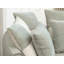 Fauteuil demi-tonneau rembourré avec repose-pieds-555126124