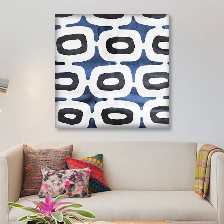 «Loft II», impression sur toile, H 48 po x l 48 po x P 1,5 po, Pas de tapis, Toile tendue
