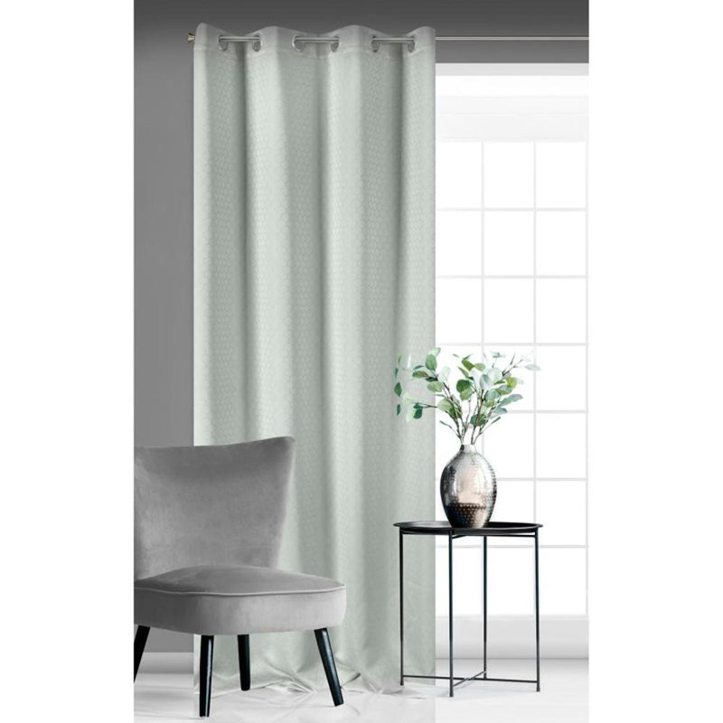Blackout Curtain Single Panel, Grey