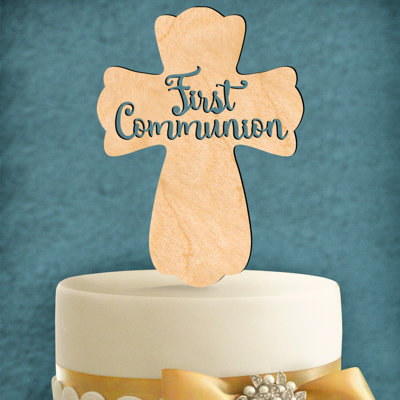 Wood Cake Topper