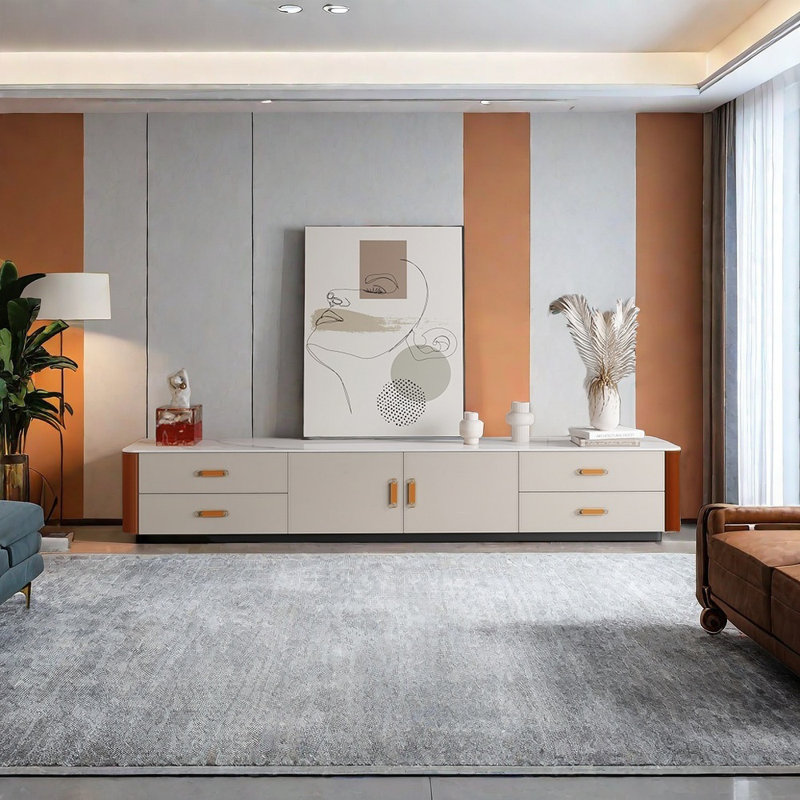Meuble télé de luxe de style américain