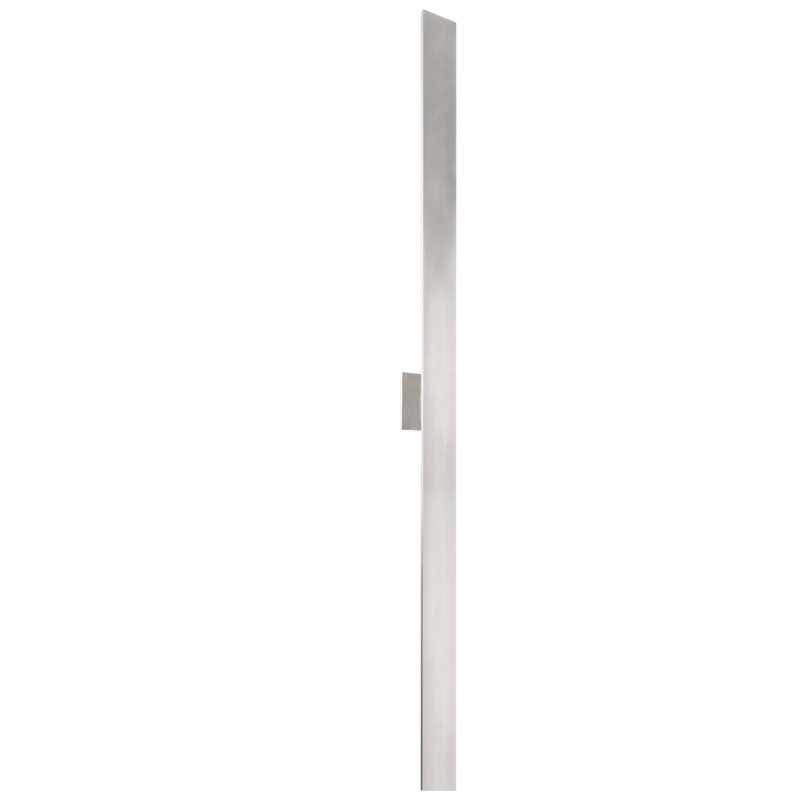 Vesta 1 - Light LED Wallchiere, Brushed Nickel, 28" H x 5.126" W x 2.375" D