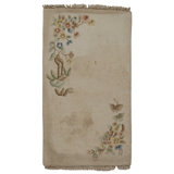 Hand Knotted Wool Area Rug in Multi
