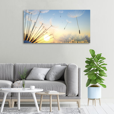 Dandelion Seeds - Wrapped Canvas Print