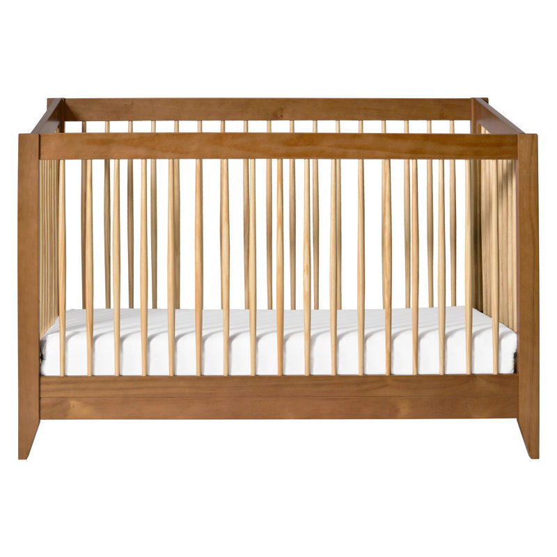 Sprout 4-in-1 Convertible Crib, Chestnut/Natural