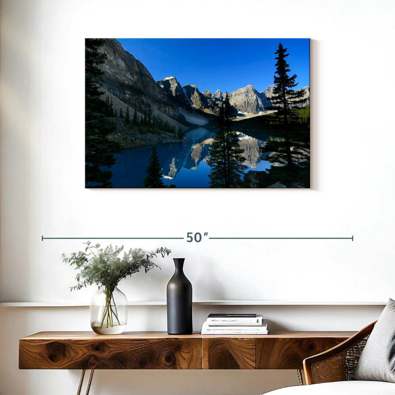 Alvord Peaceful Moraine Lake, H 24 po x l 36 po