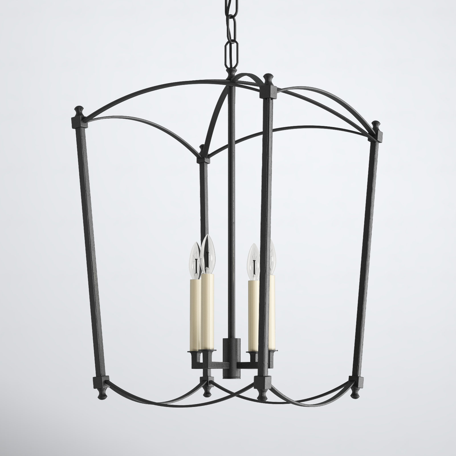 Olive 5-Light Chandelier, Smith Steel