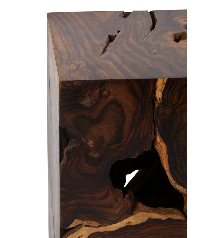 Solid Wood End Table