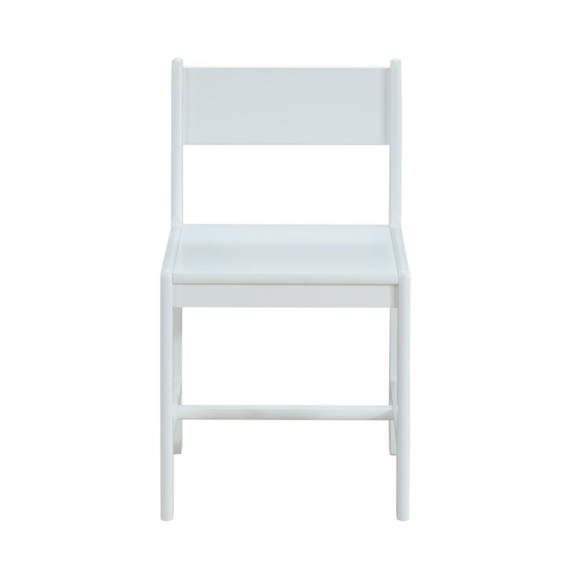 Chaise d'appoint l 17 po Avadna, Blanc