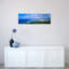 «Rainbow Over A City, Waikiki, Honolulu, Oahu, Hawaii» par Panoramic Images - reproduction d'art sur toile-19966433-73552602