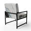 Dau - Fauteuil rembourré d'appoint en marbre abstrait-1746002504