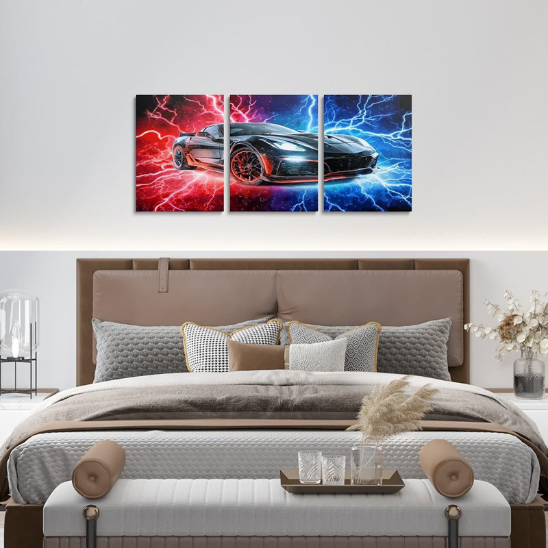 3 Piece Wrapped Canvas Print