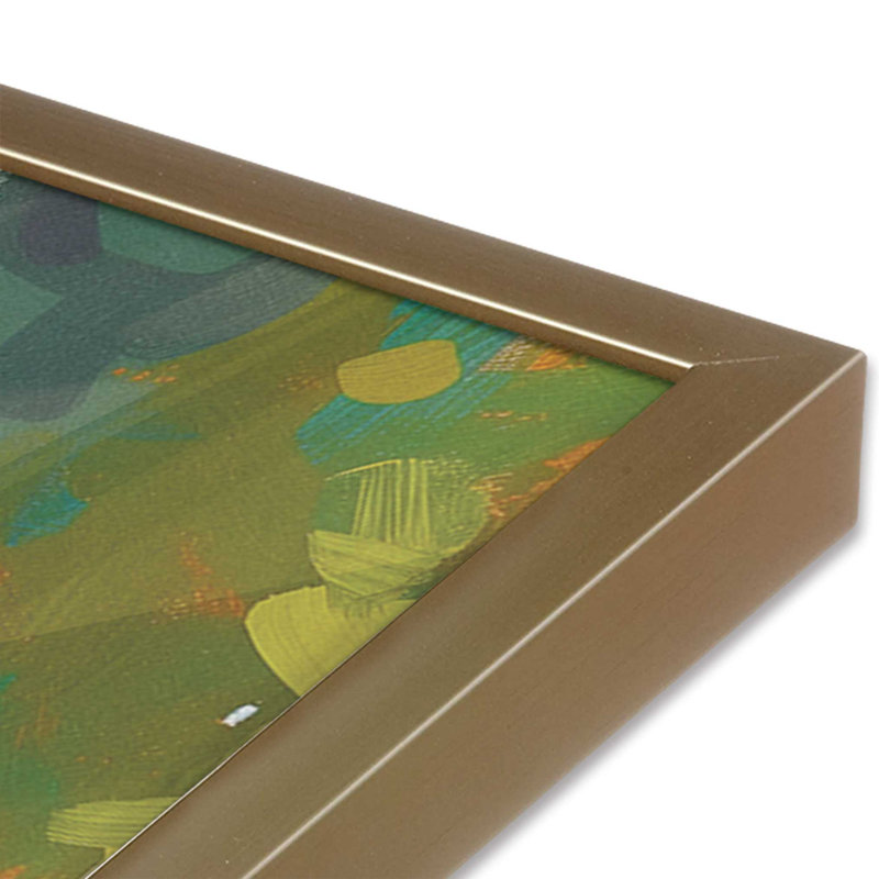 «Seacliff Whispers V2», impression encadrée sur papier par Azure Artisanal Studio, H 15,25 po x l 12,25 po x P 1,25 po