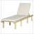 Outsunny Chaise Lounge Chair for Outdoor, Patio Recliner with 4-Position Adjustable Backrest and Cushion for Deck, Beach, Lawn and Sunbathing-2076738669