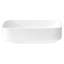 Lavabo de salle de bain vasque rectangulaire moderne en céramique de 20 po x 15 po blanc - teinté, installation sur comptoir, élégant pour plusieurs espaces et environnements variés