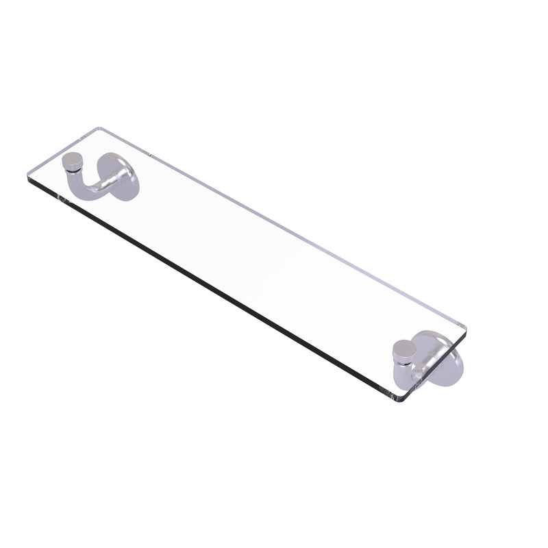 Tioga Bracket Shelf, Satin Chrome