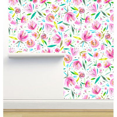 Rouleau de papier peint autocollant L 6 pi x l 24 po Ninola Designs