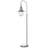 Daemon 157cm Chrome Arched Floor Lamp