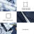Lunaria Yaneris Dark Blue Ginkgo Leaf Duvet Cover Set – 3 Piece, 100% Long-Staple Cotton, Watercolor Print-1506445897
