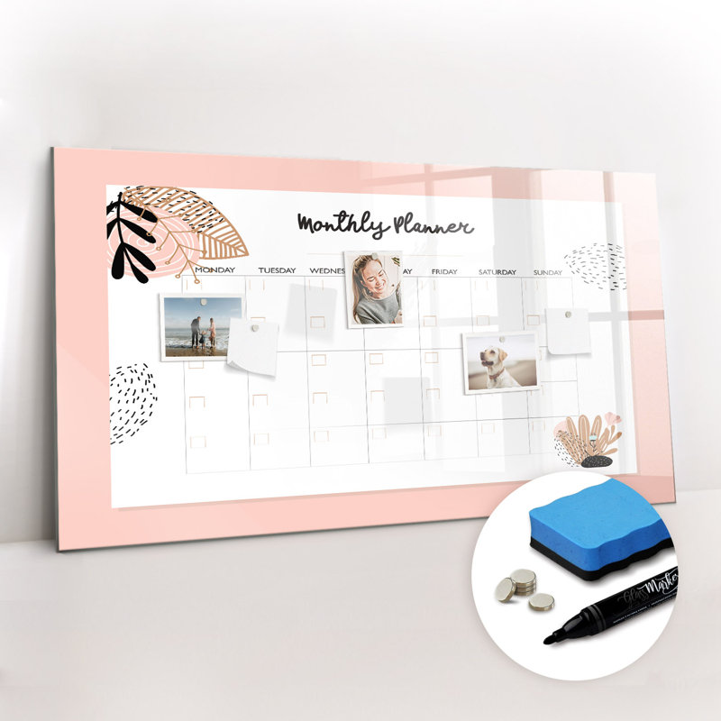 Magnetic Glass Dry Erase Board