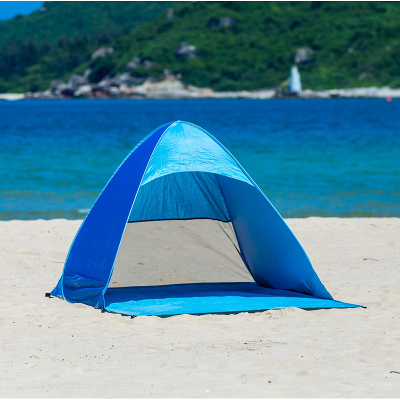 Tente de plage Icorer Pop Up, Bleu clair