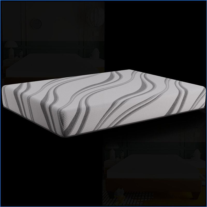 Mattresses, Diamond Pro Full 10" Medium Feel Ultra Cooling Gel Memory Foam, Greenguard Gold, Made in USA | Slate Gray | Foam